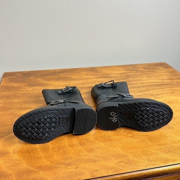 Frye boots black new with tag youth 5  nwt - Picture 5 of 8